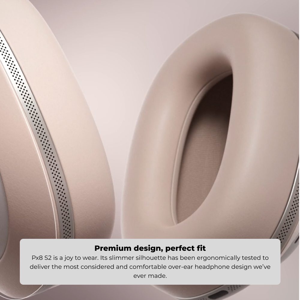 B&W Bowers & Wilkins Px8 S2 Over-Ear Noise Cancellation Headphone